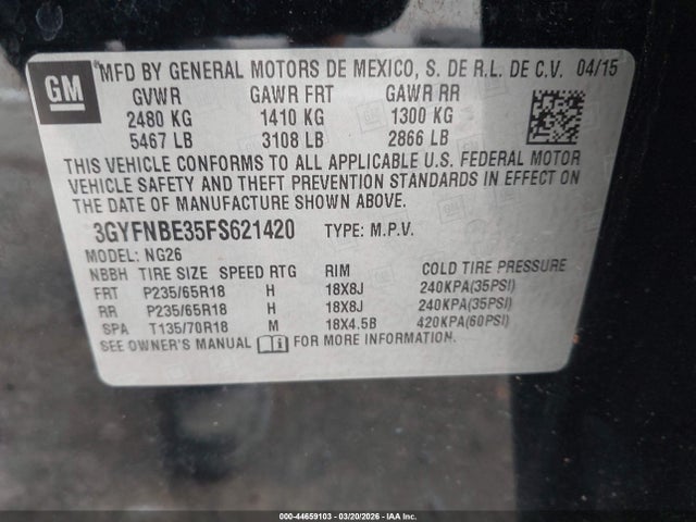 Cadillac SRX Luxury Collection