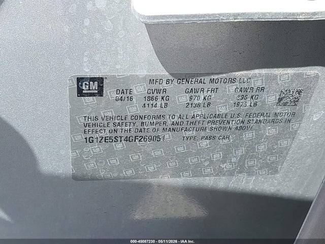 Chevrolet Malibu 1lt
