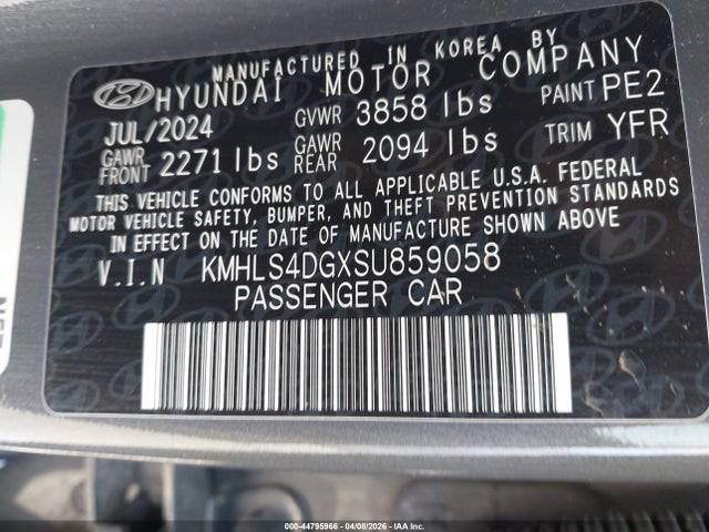 Hyundai ELANTRA Sel Convenience