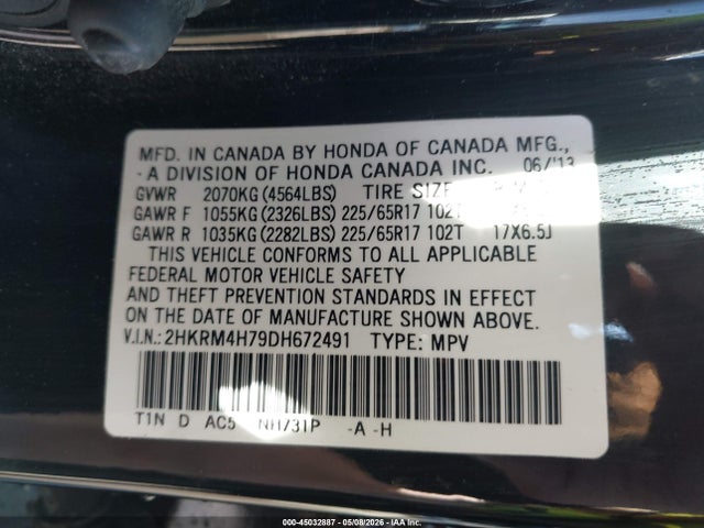 Honda CR-V Ex-l