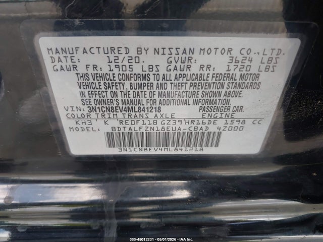 Nissan Versa Sv Xtronic Cvt