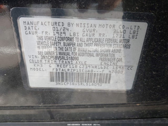 Nissan Kicks S Xtronic Cvt