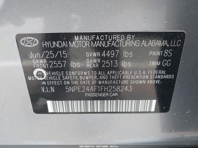 Hyundai SONATA Se