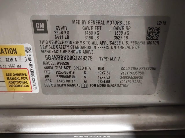 Buick Enclave Leather