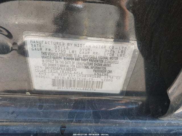 Nissan Versa 1.6 Sv