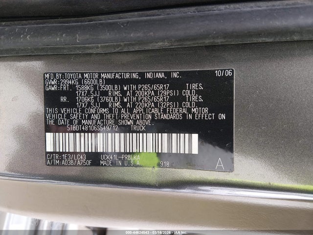 Toyota Tundra Limited V8