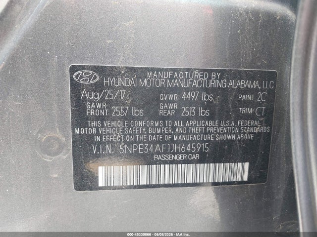 Hyundai SONATA Limited