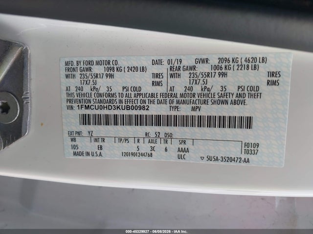 Ford Escape Sel
