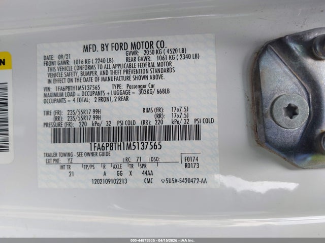 Ford Mustang Ecoboost Fastback