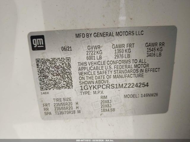 Cadillac XT6 Fwd Premium Luxury