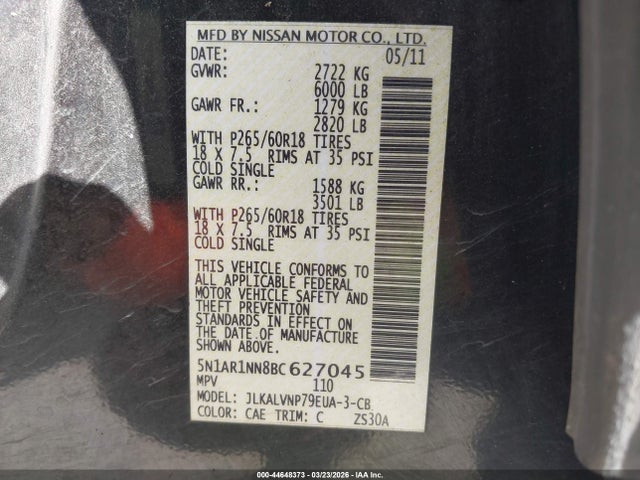 Nissan Pathfinder Le