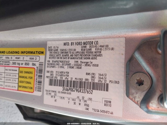 Ford Fusion S
