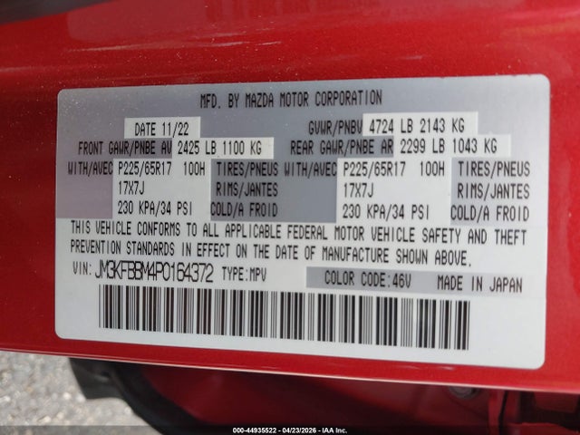 Mazda Cx 2.5 S Select