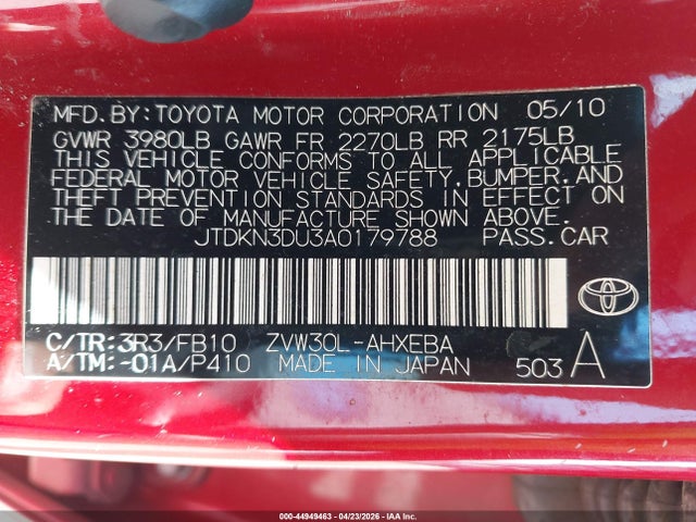 Toyota Prius Ii