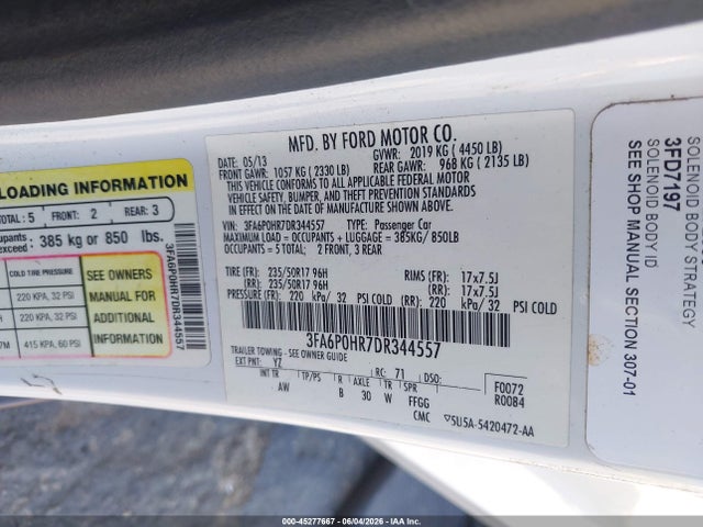 Ford Fusion Se