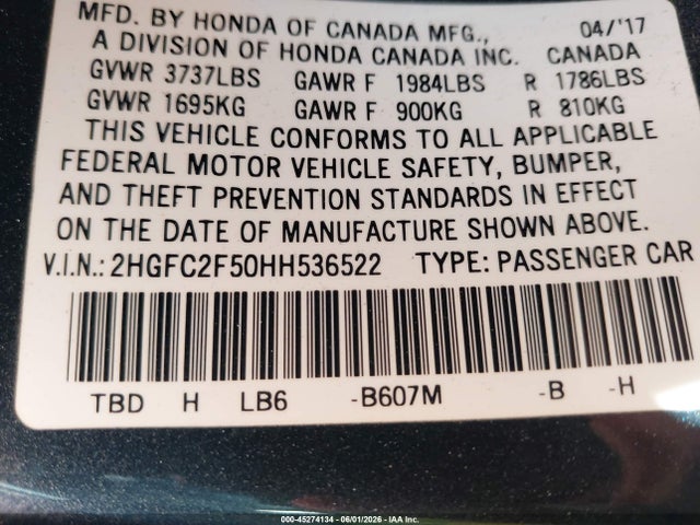 Honda Civic Lx
