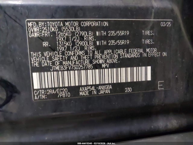 Toyota RAV4 Xse