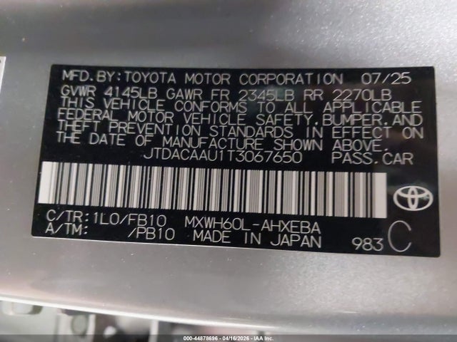 Toyota Prius Le