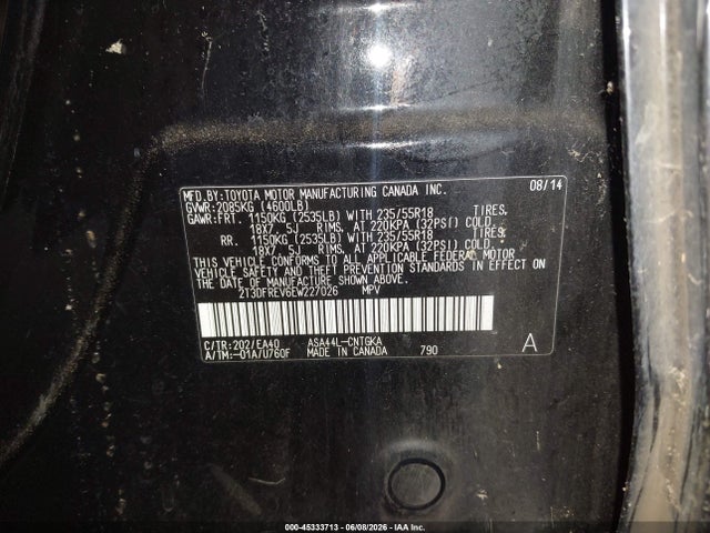 Toyota RAV4 Limited