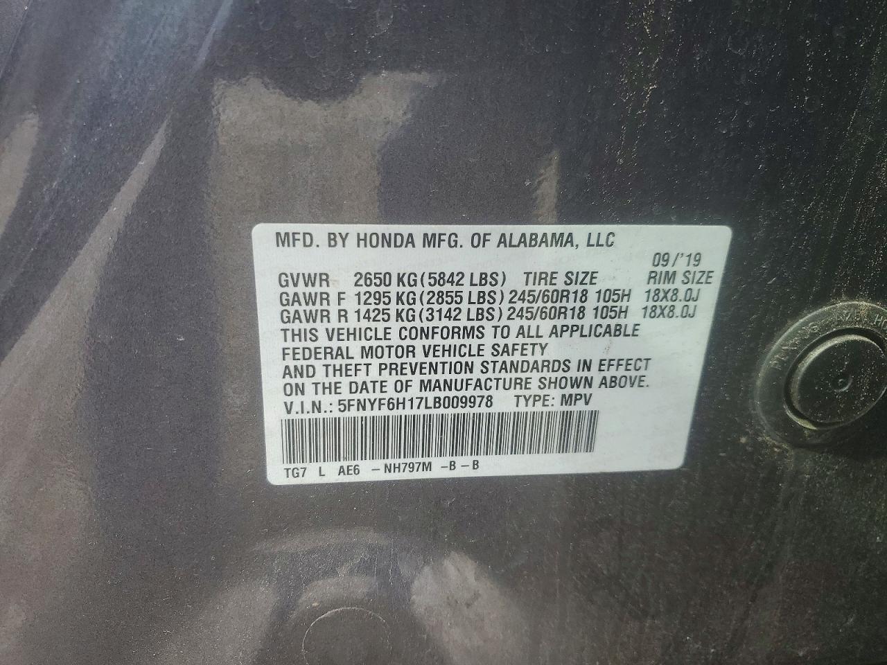 Honda Pilot Lx