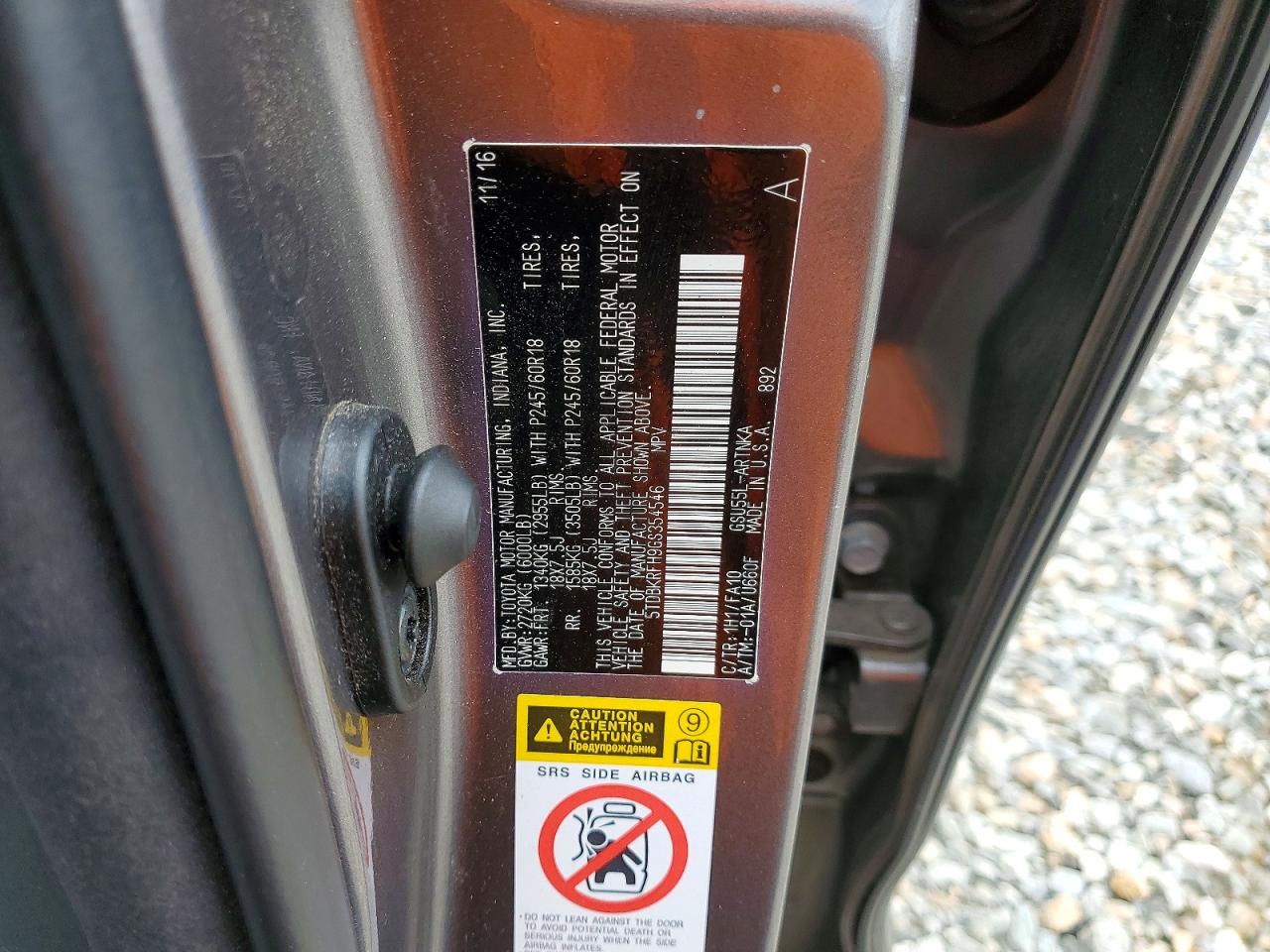 Toyota Highlander Le Plus