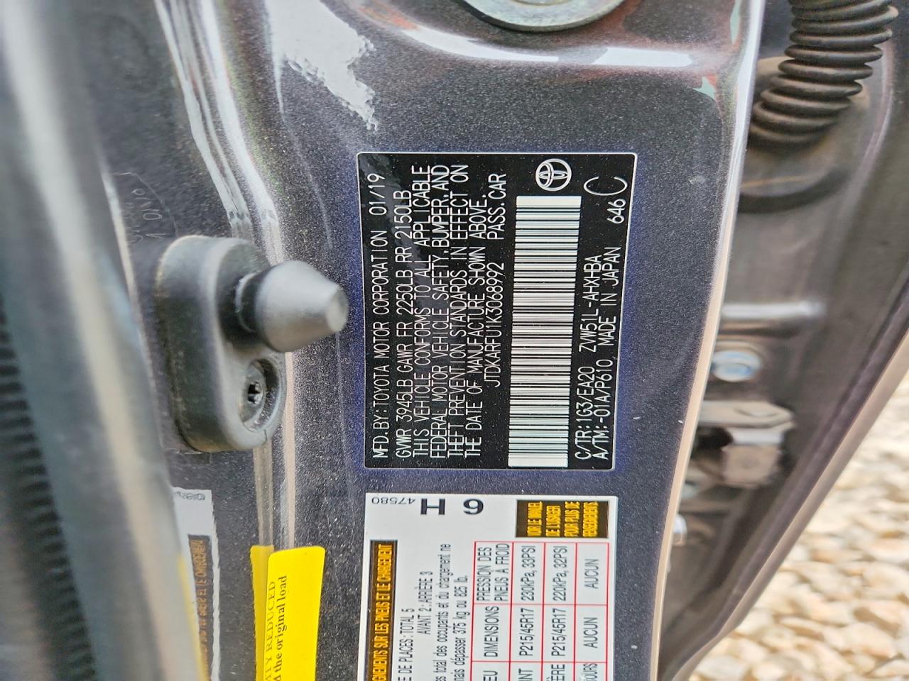 Toyota Prius Xle