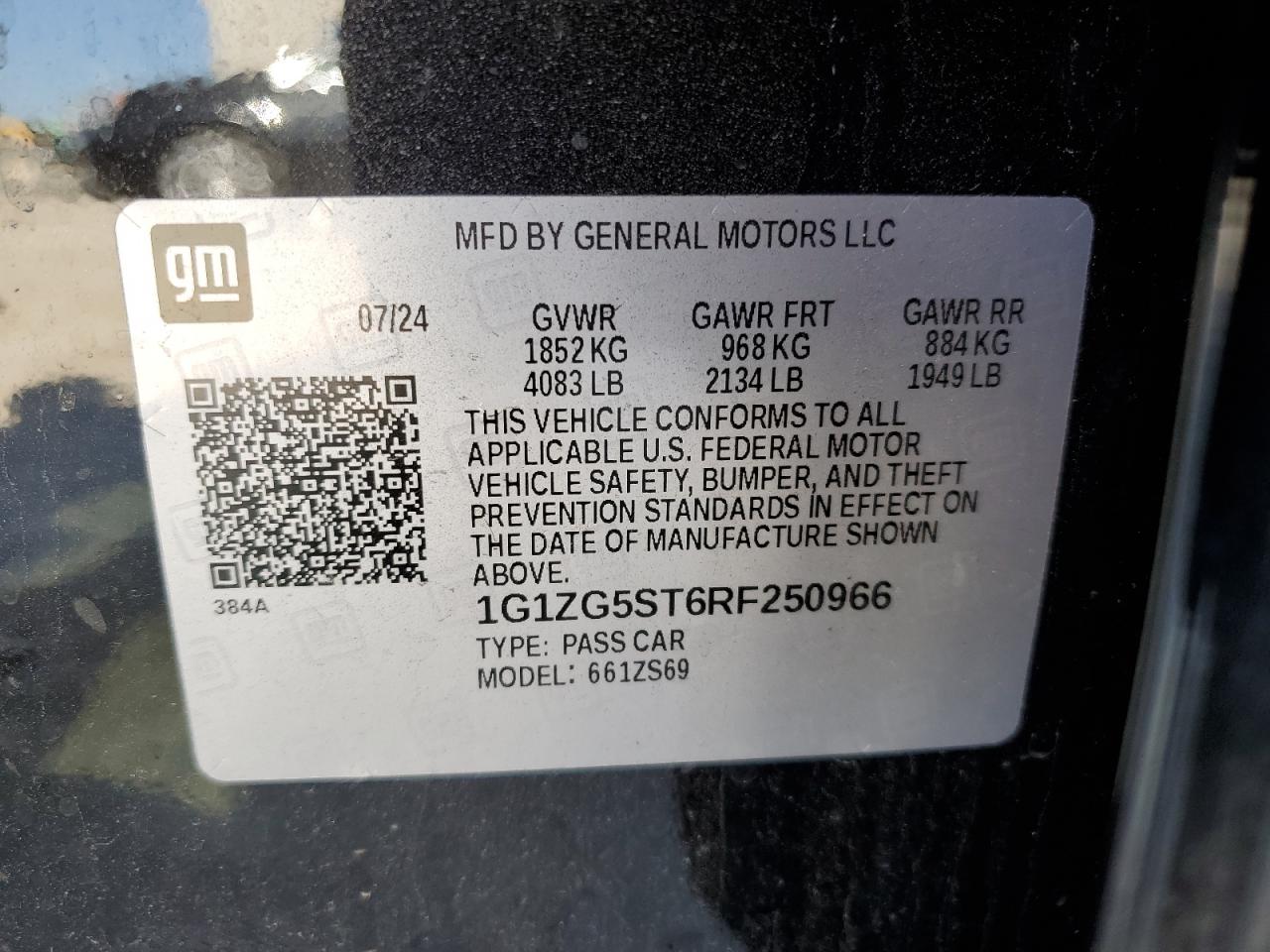 Chevrolet Malibu Rs