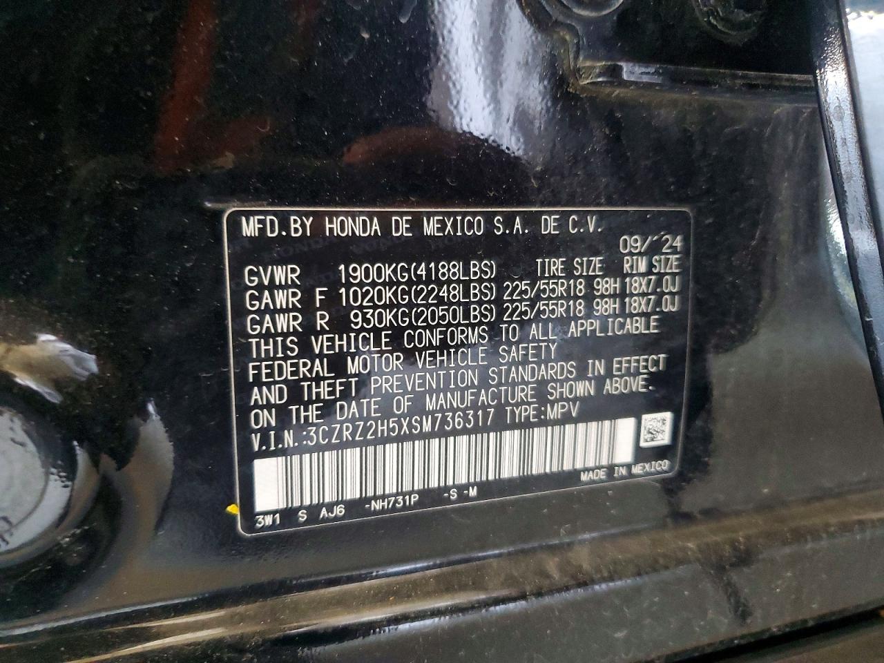 Honda HR-V Sport