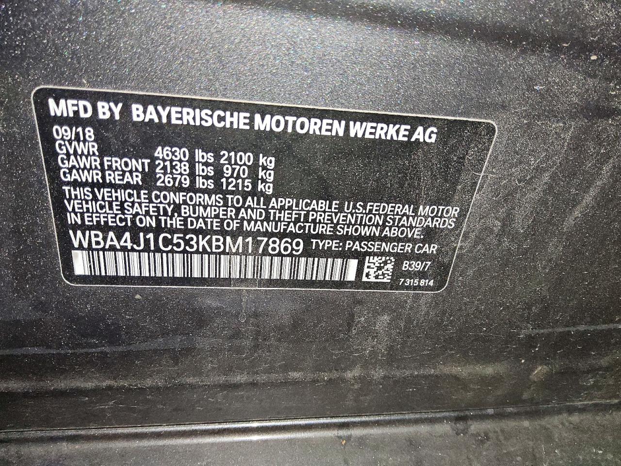 BMW 4 Series Gran Coupe