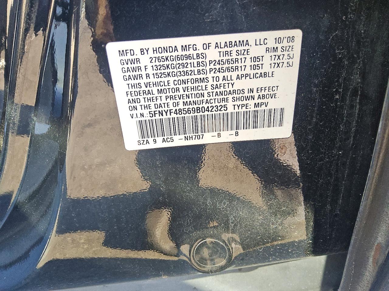 Honda Pilot Exl
