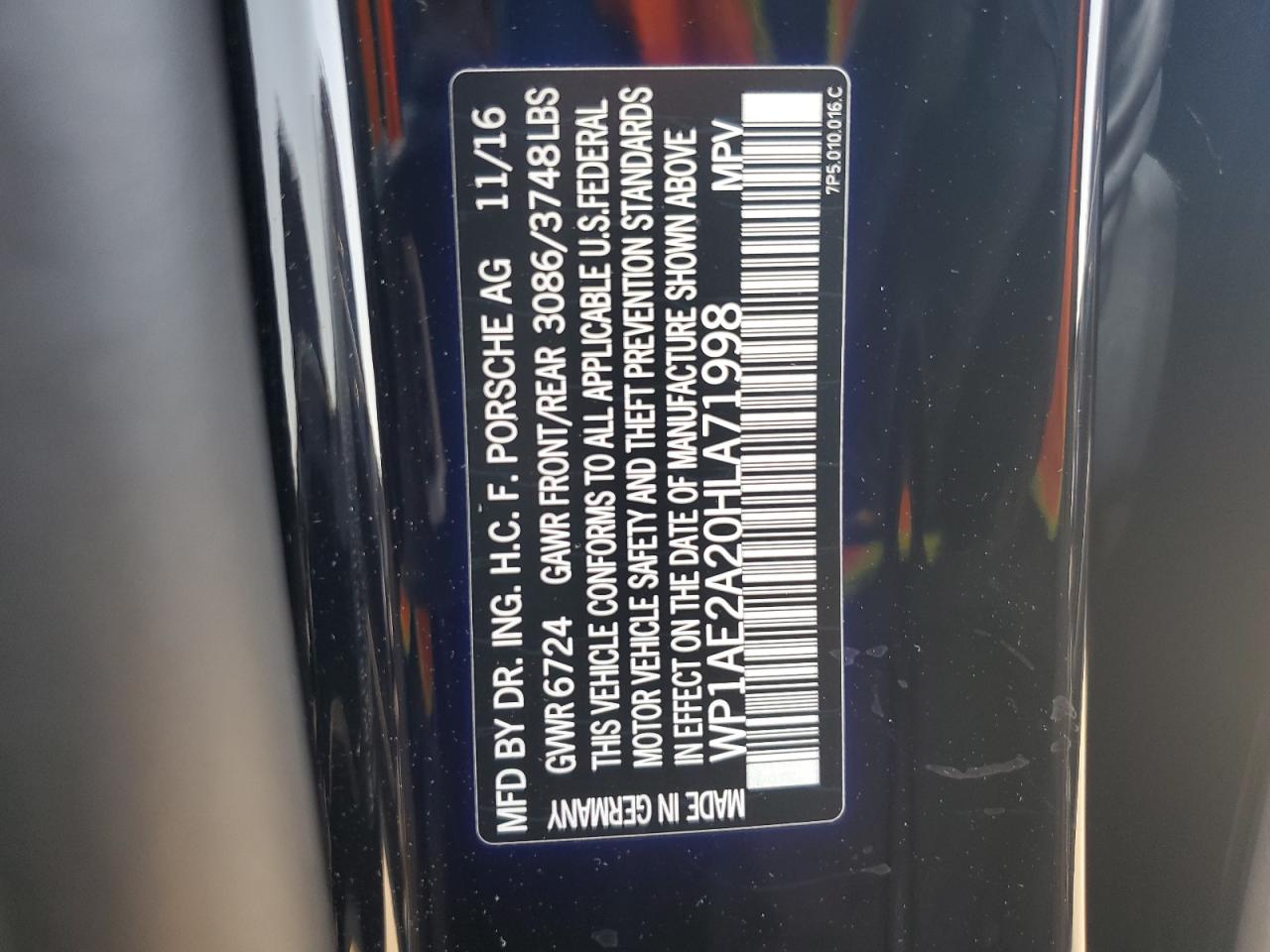 Porsche Cayenne Se Hybrid Platinum
