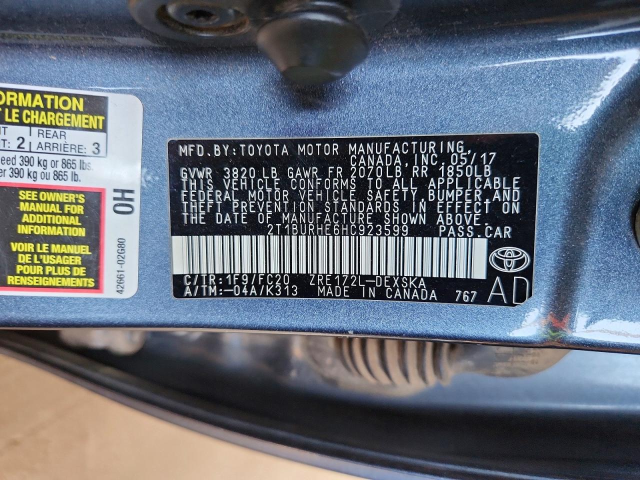 Toyota Corolla Se