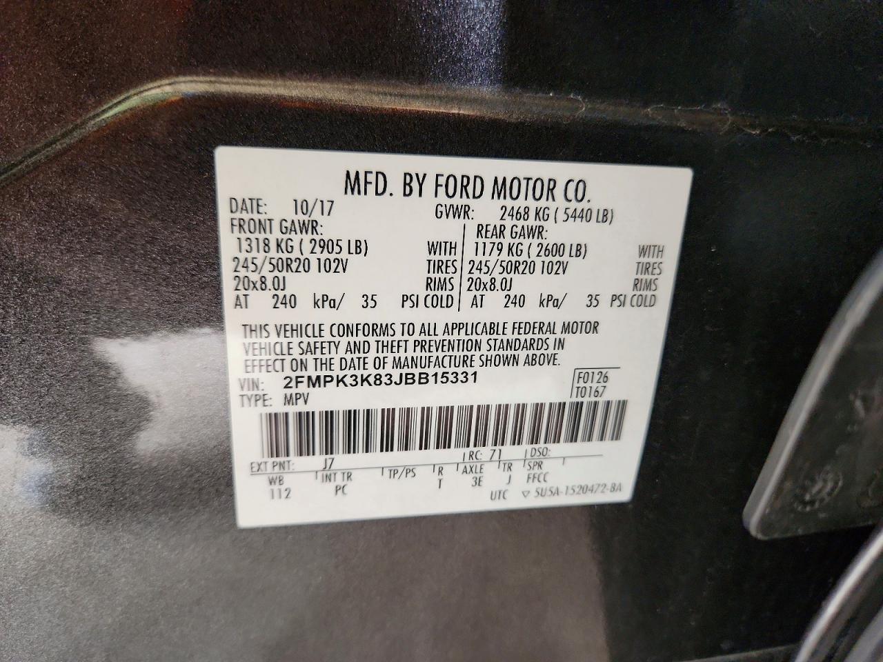 Ford Edge Titanium