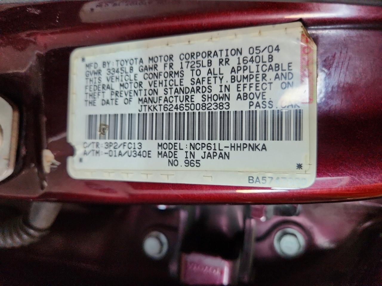 Toyota xA