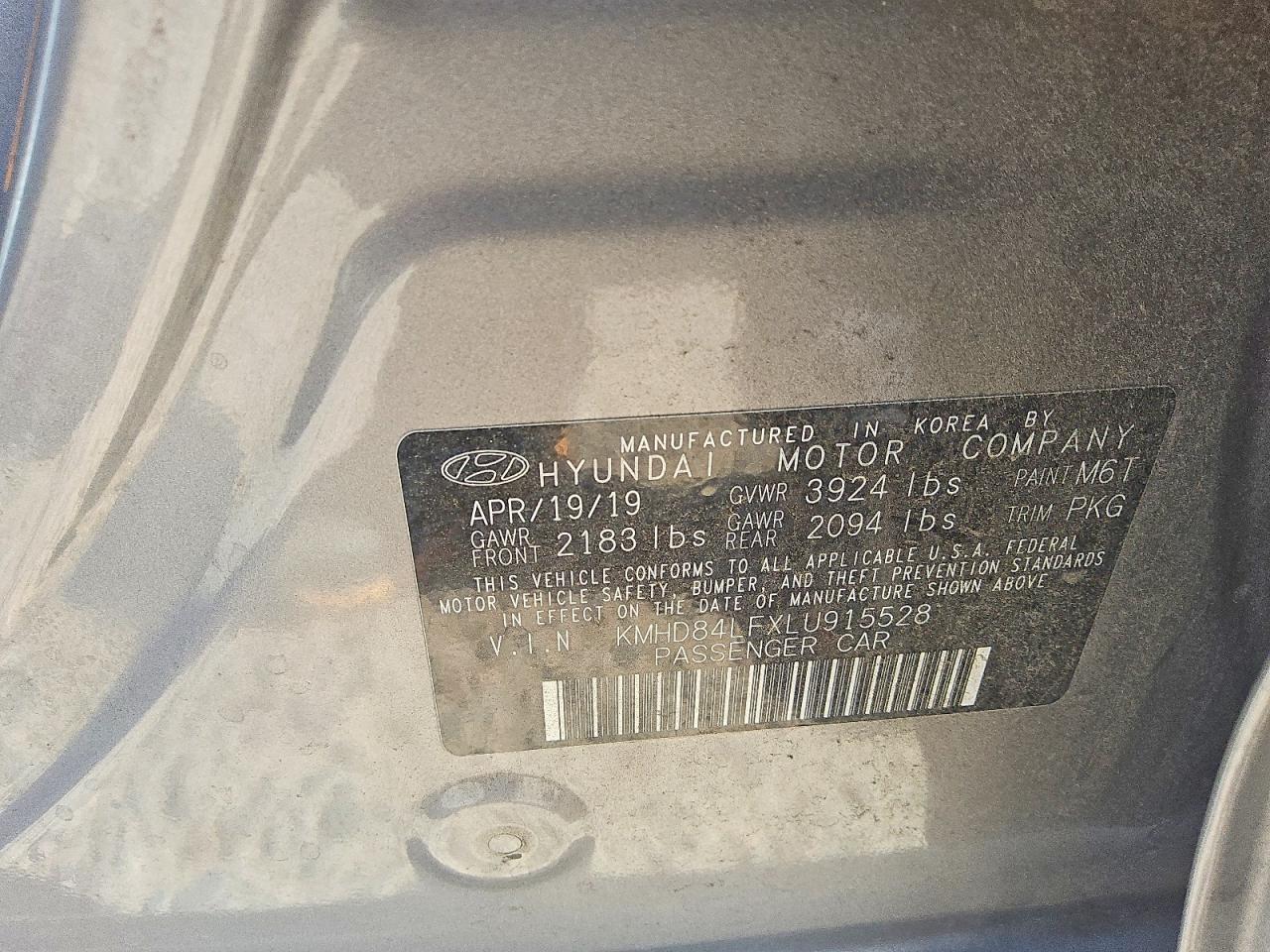 Hyundai ELANTRA Sel