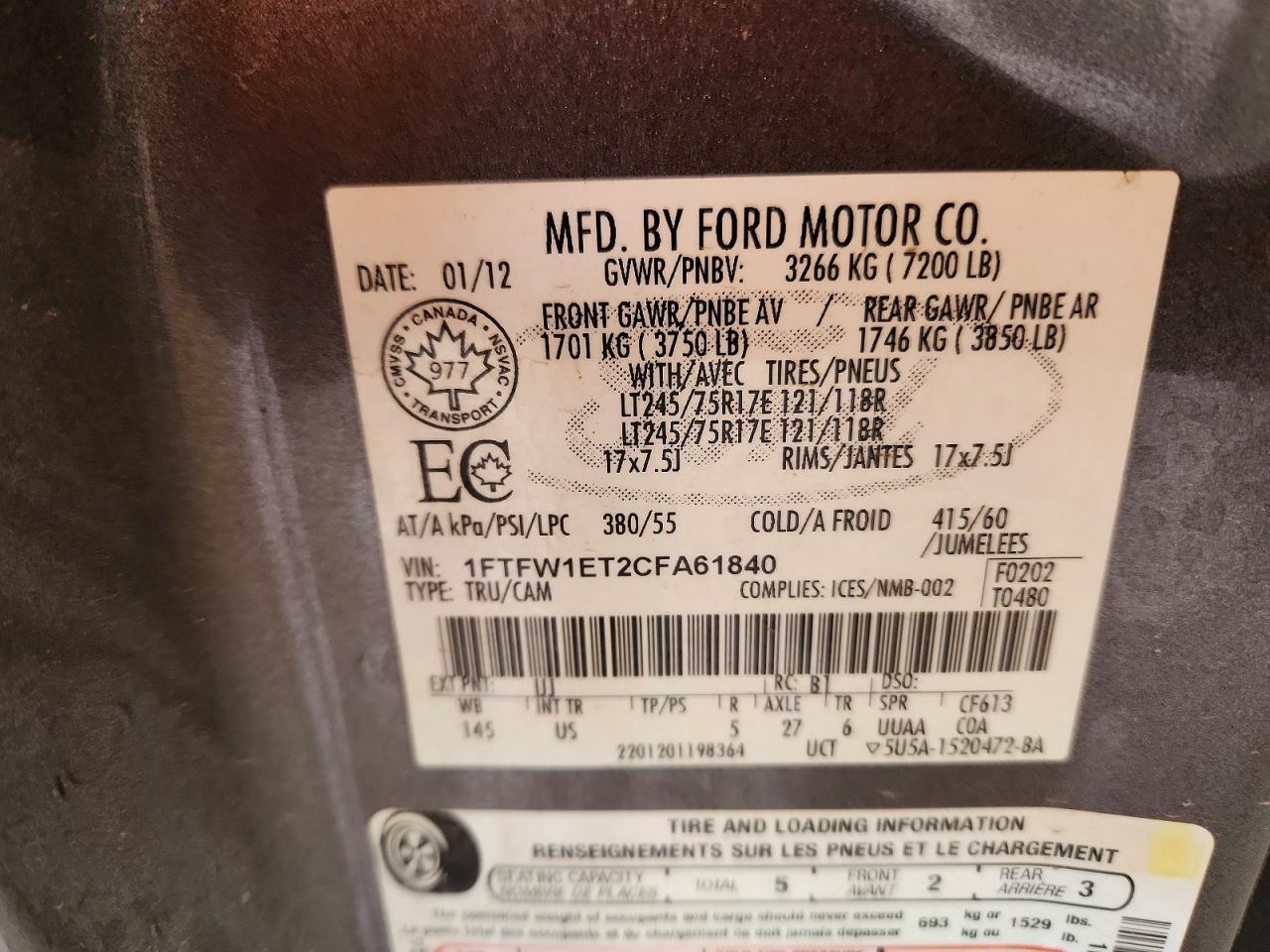 Ford F-150 Supercrew