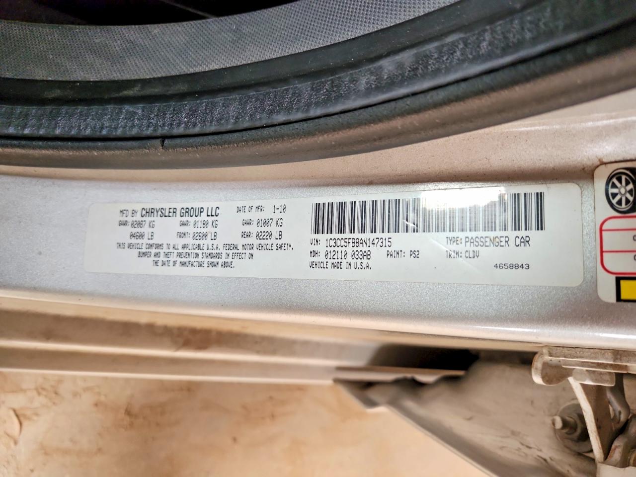 Chrysler Sebring Limited