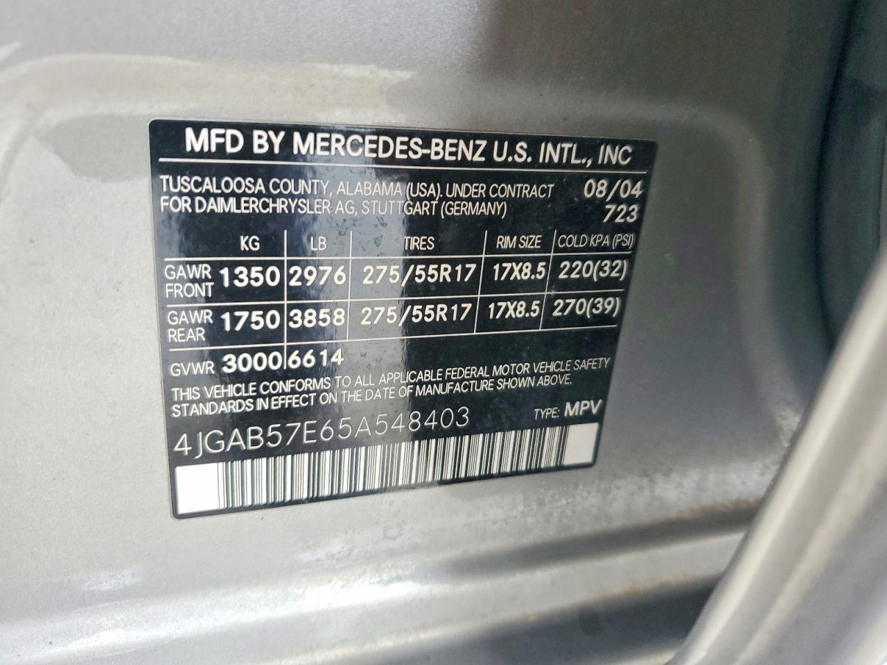 Mercedes-Benz M-Class 350
