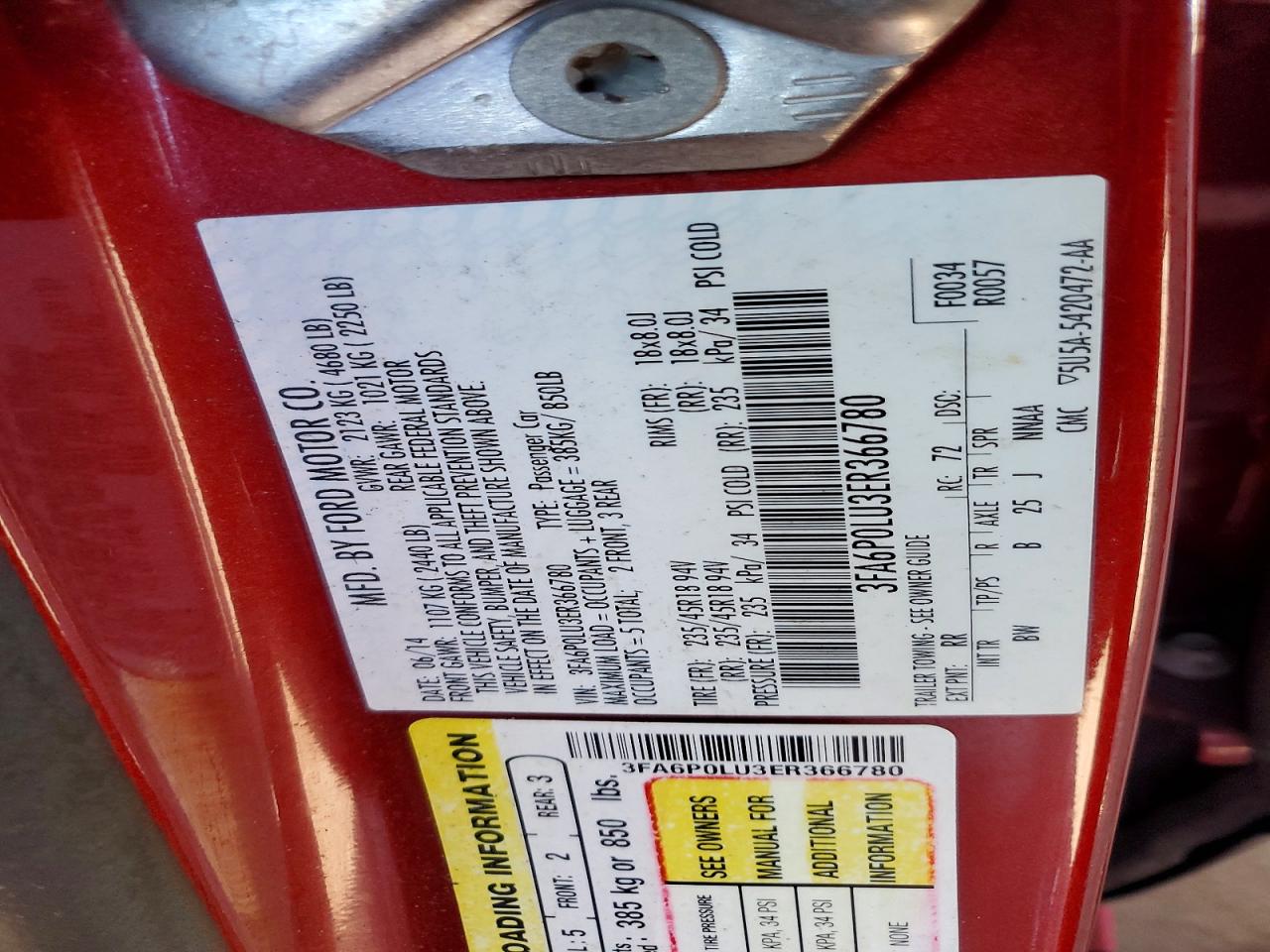Ford Fusion Se Hybrid
