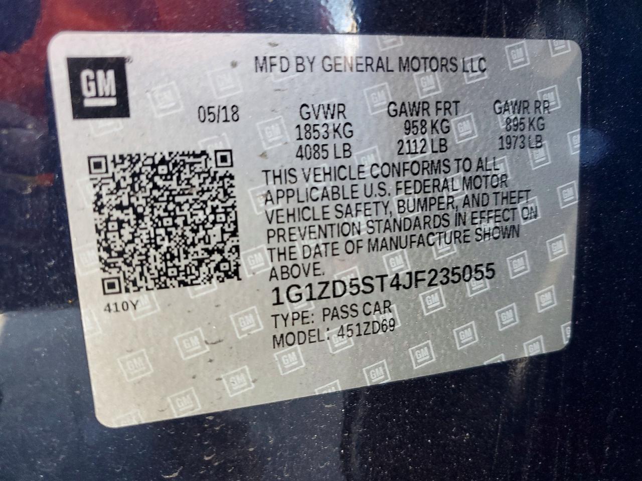 Chevrolet Malibu Lt