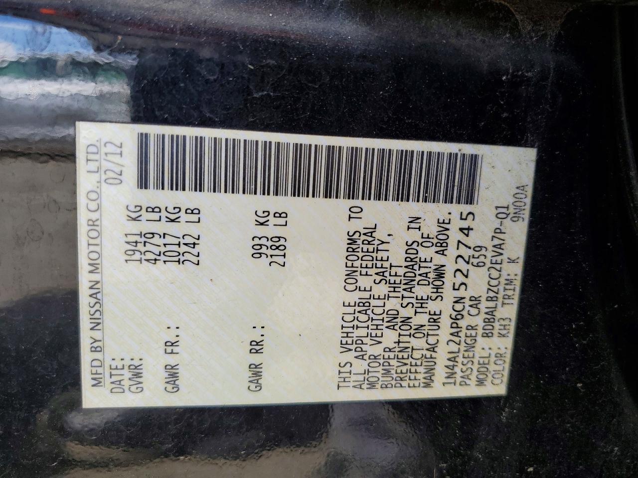 Nissan Altima 2.5