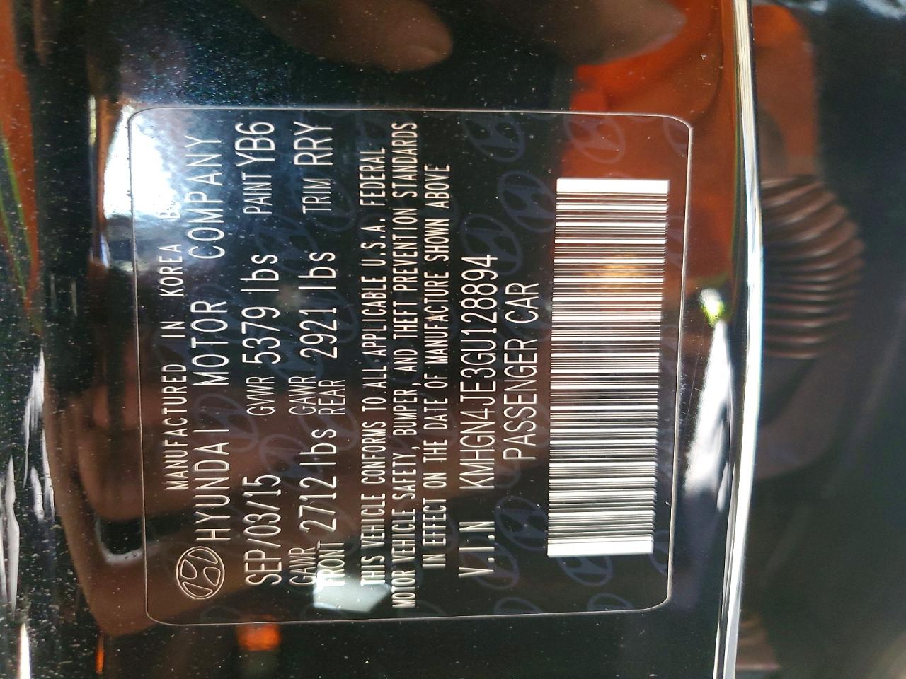 Hyundai Genesis 3.8l