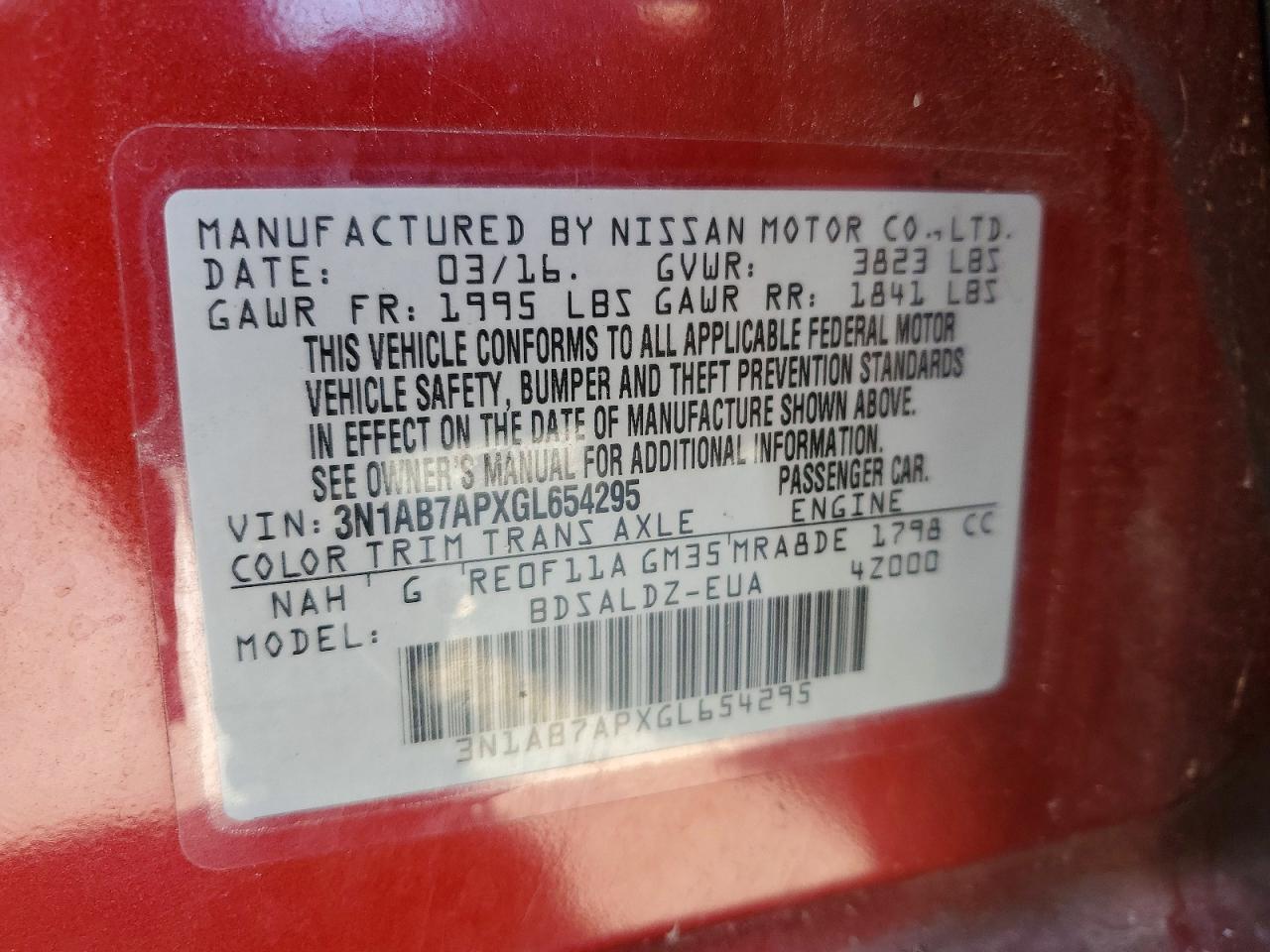 Nissan Sentra Sv