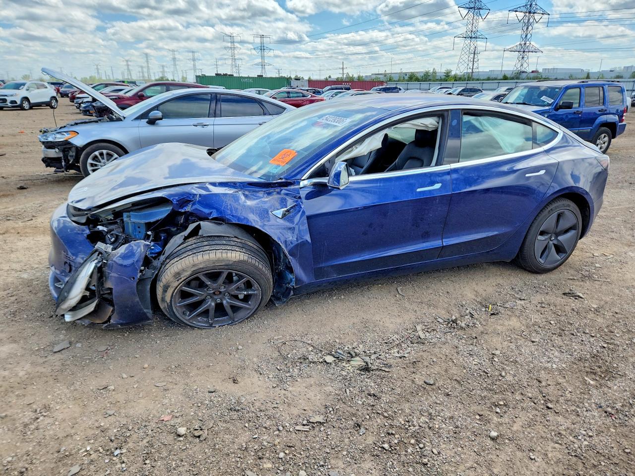 Salvage Tesla Model 3 Image