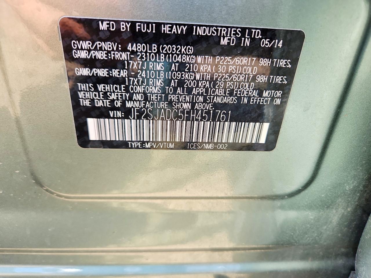 Subaru Forester 2.5i Premium
