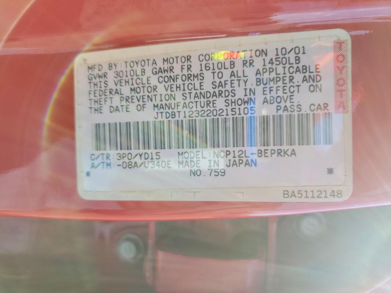 Toyota ECHO