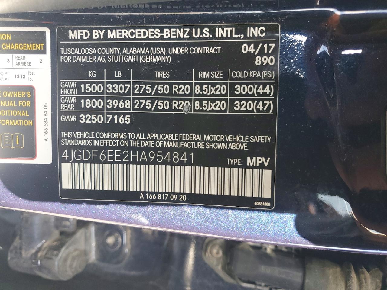 Mercedes-Benz Gls-class 450 4matic