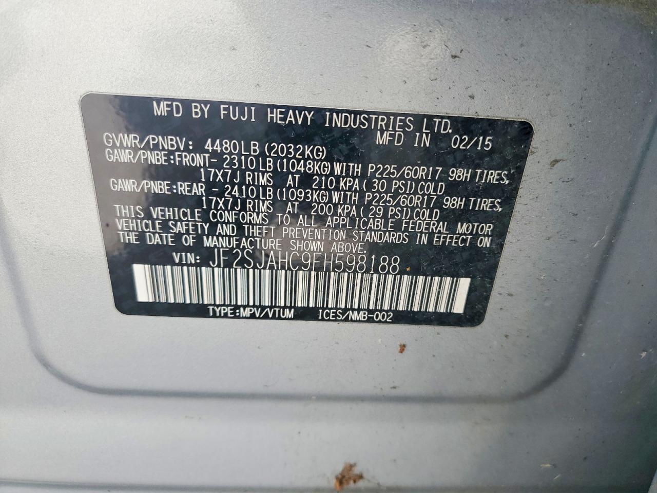 Subaru Forester 2.5i Limited
