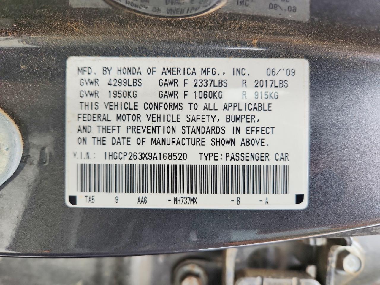 Honda Accord Lx
