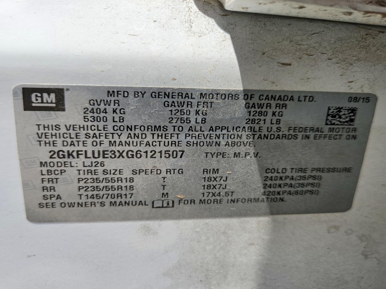 GMC Terrain Slt